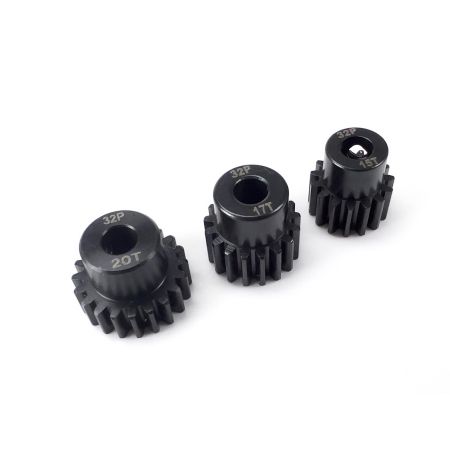 RC Overhaul 0.8Mod Pinion Set, 15/17/20t 5mm Shaft (G-RCO-UN001)