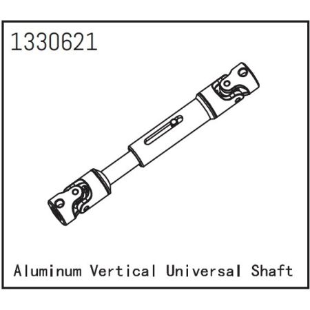 Absima Aluminium Vertical Universal Shaft - Yucatan (AB1330621)