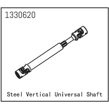 Absima Steel Vertical Universal Shaft - Yucatan (AB1330620)