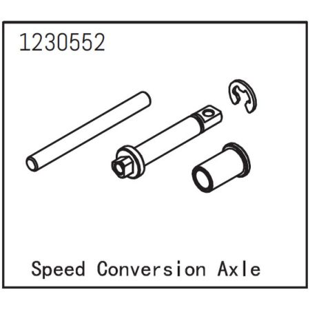 Absima Speed Conversional Axle