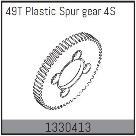Absima 49T Plastic Spur Gear