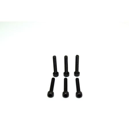 Absima Cup Head Hex Screw M3x18 (6) AB2.8 BL