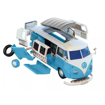Airfix QUICKBUILD VW Camper Van blue (J6024)