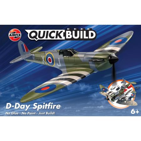 Airfix QUICKBUILD D-Day Spitfire (J6045)