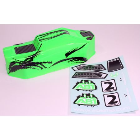 Absima Body green Buggy brushed 