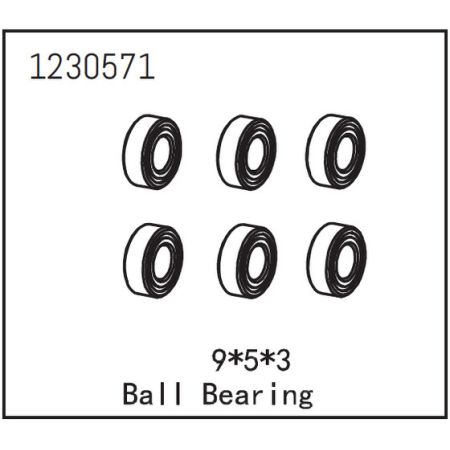 Absima Ball Bearing 9*5*3 (6)