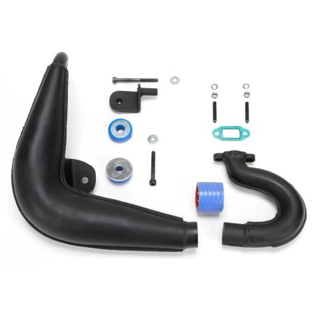 Losi Tuned Exhaust Pipe, 23-32cc Gas Engines: DBXL (L-LOS55000)