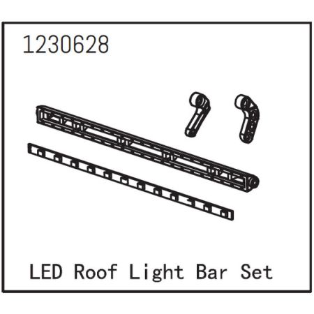 Absima LED Roof Light Bar Set