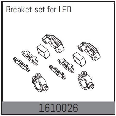 Absima Led Bracket Set (AB1610026)