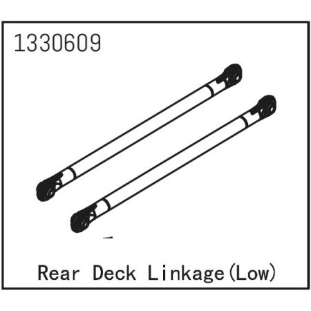 Absima Link Set Rear/Low (2) - Yucatan (AB1330609)