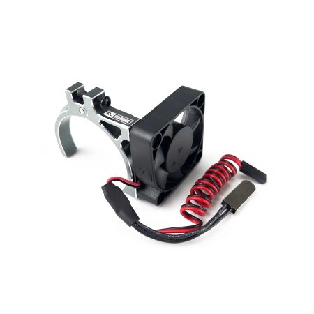 RC Overhaul Motor Fan unit w/Temp Sensor,w/Mount Titanium colour 38~42mm (M-RCO-FAN01T)