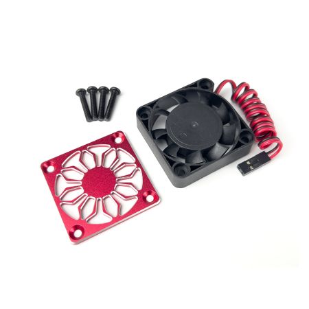 RC Overhaul 40mm Motor Fan w/cover Red - Gorgon (M-RCO-FAN05R)