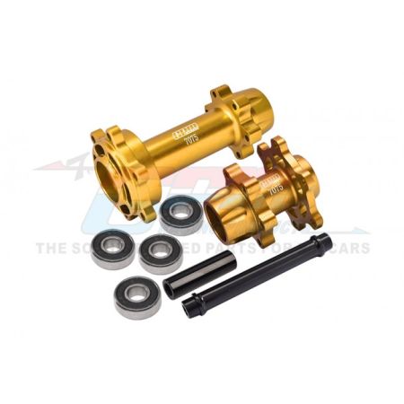 GPM Promoto MX  Aluminum 7075-T6  Front & Rear Wheel Hub Hex (Larger Inner Bearings) (MX0067-GD)