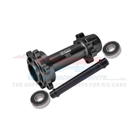 GPM Promoto MX  Aluminum 7075-T6 Rear Wheel Hub Hex (Larger Inner Bearings) (MX007-BK)