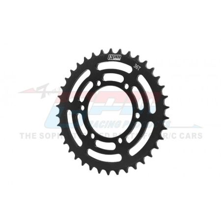 GPM Promoto MX  Medium Carbon Steel Hub Chain Sprocket (MX036S-BK)
