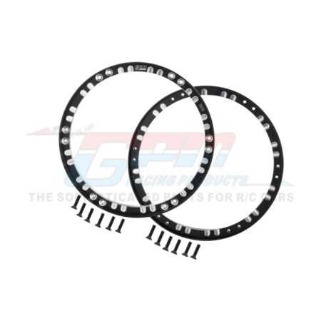 GPM Promoto MX  Aluminum 7075 Front Wheel Reinforcement Rings Set (MX0505F-BK)