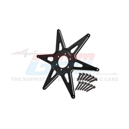 GPM Promoto MX  Aluminum 7075 Front Wheel Pattern Buckle (MX0606F-BK)