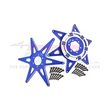 GPM Promoto MX  Aluminum 7075 Front & Rear Wheel Pattern Buckle (MX0606FR-B)