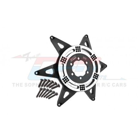 GPM Promoto MX  Aluminum 7075 Rear Wheel Pattern Buckle (MX0606R-BK)