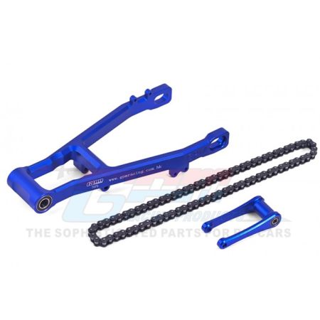 GPM Promoto MX  Aluminum 7075 Extend Swing Arm(+30Mm)+Pull Rod+Chain (MX3057-B)