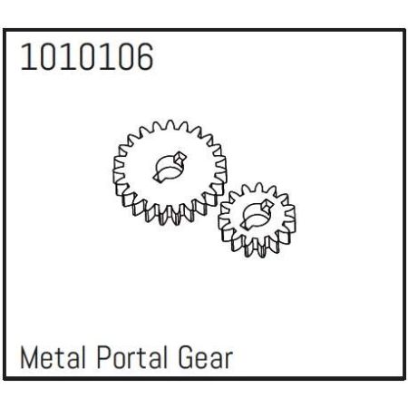 Absima Metal Portal Gears - PRO Crawler 1:18