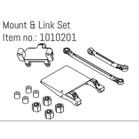 Absima Mount & Link Set - GOAT