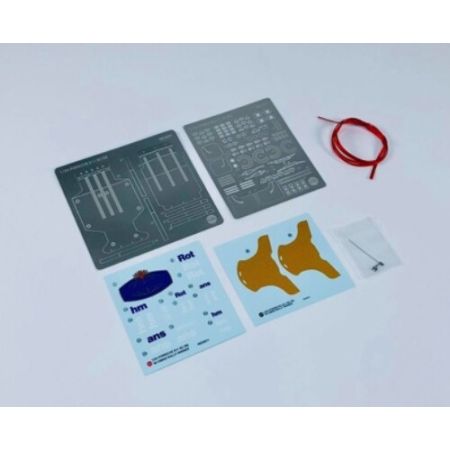 NuNu Etching Detail Parts: Porsche 911 1984 Oman Rall (NU24011E)