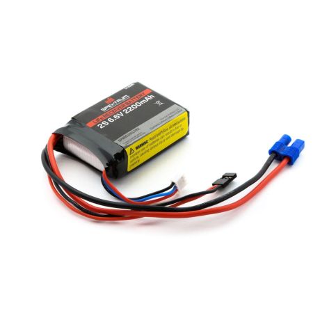 Spektrum 2200mAh 2S 6.6V Li-Fe Receiver Battery (O-SPMB2200LFRX)
