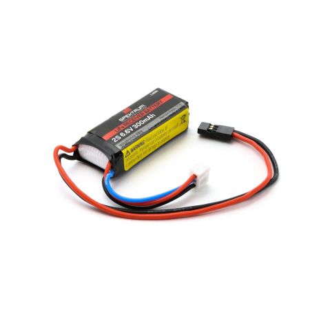 Spektrum 300mAh 2S 6.6V Li-Fe Receiver Battery (O-SPMB300LFRX)