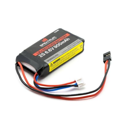 Spektrum 900mAh 2S 6.6V Li-Fe Receiver Battery (O-SPMB900LFRX)