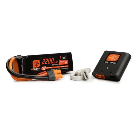 Spektrum Smart G2 Powerstage Air Bundle: 3S 2200mAh LiPo Battery/S120 (O-SPMXPSA200)