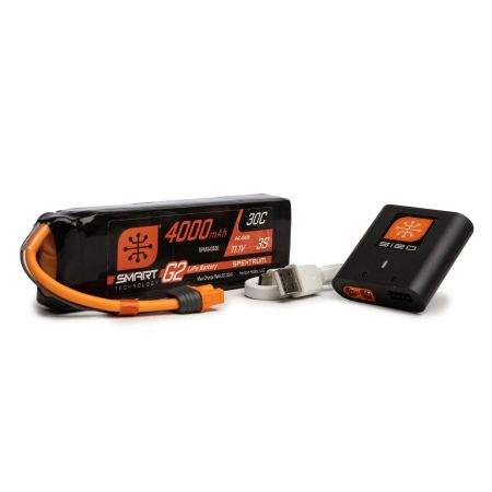 Spektrum Smart G2 Powerstage Air Bundle: 3S 4000mAh LiPo Battery/S120 (O-SPMXPSA300)