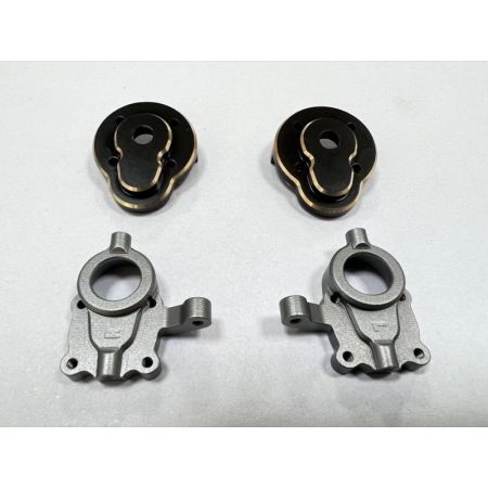 Absima Optional Alu. Front Portal Hub Set - PRO/EVO 1:18