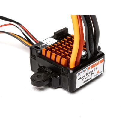 Spektrum Firma 40A Lite Brushed Smart ESC, 2S-3S: IC3 (P-SPMXSE40)