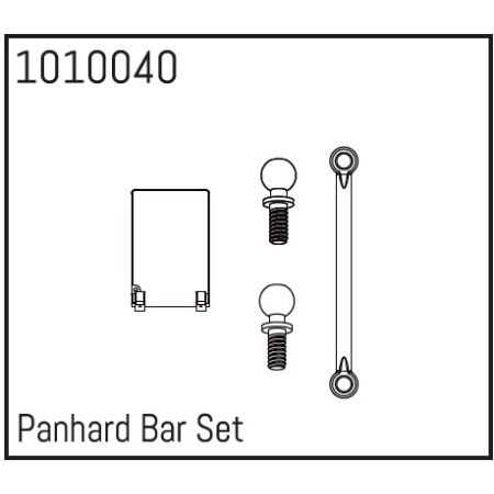 Absima Panhard Bar Set