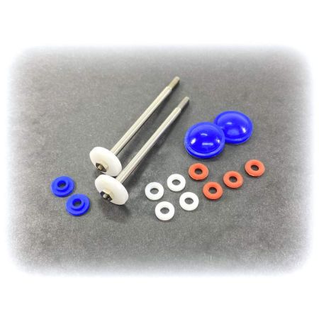 Absima Piston Rod Set F. 1:8 /100mm Dampers (2) (AB2330072)