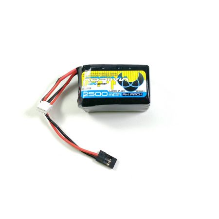 Absima RX Lipo Hump 2S 7,4V. 2500 Sc (Uni-Plug) (AB4110006)