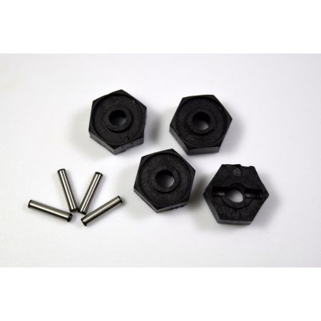 Absima Wheel Hex.W/Pins (2*10)