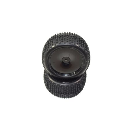 Absima Wheel Set glued rear (2) AB2.4 RTR/BL/KIT