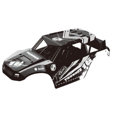 Absima Roll Cage Shell (Red) (AB18311-30)