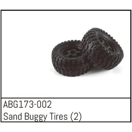 Absima Sand Buggy Wheels (2) (ABG173-002)