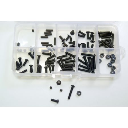 Absima Screw Assortment Box for 1/10 Scale (100 pcs.)