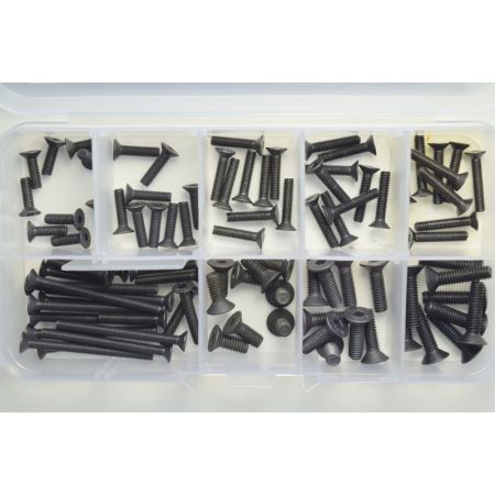 Absima Countersunk Screw Box (100pcs.)