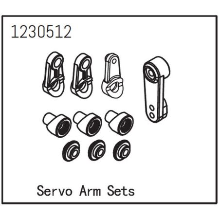 Absima Servo Arm Set