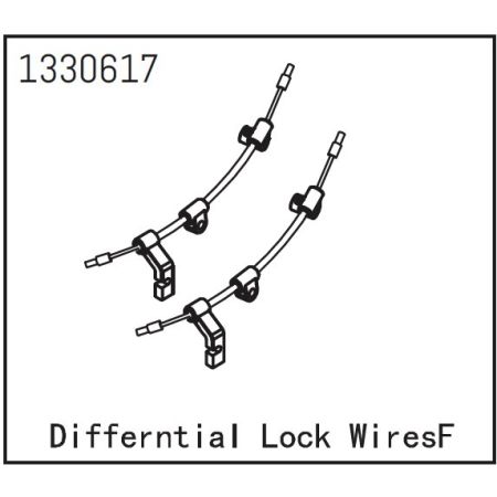 Absima Differntial Lock Wires - Yucatan (2) (AB1330617)