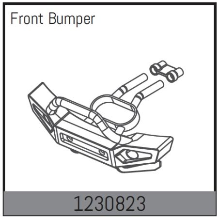 Absima Front Bumper Set (AB1230823)