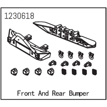 Absima Bumper front/rear