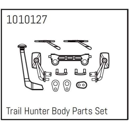 Absima T-Hunter Body Parts Set - PRO Crawler 1:18