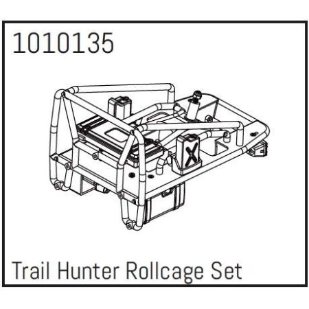 Absima T-Hunter Rollcage/Load Area - PRO Crawler 1:18