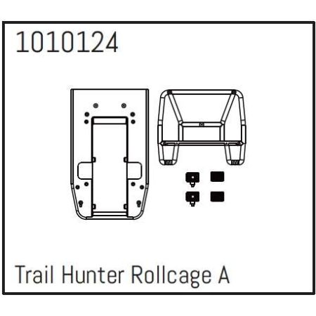 Absima T-Hunter Rollcage Set A - PRO Crawler 1:18